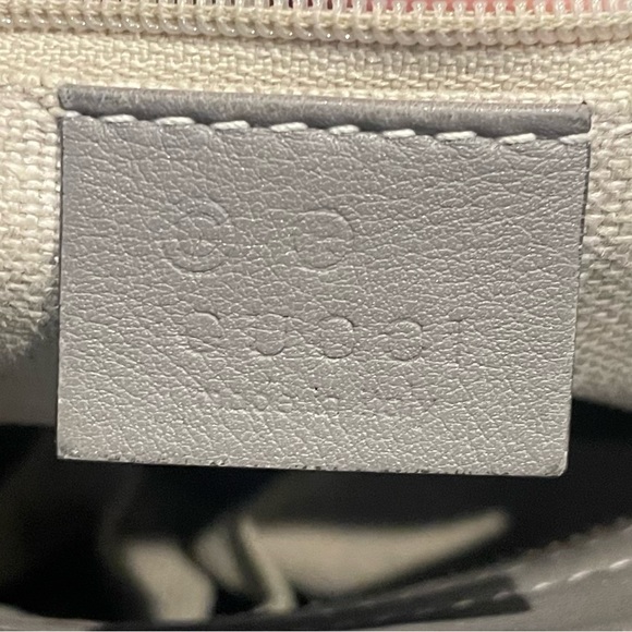 Gucci Gray Microguccissima Bag with Crossbody Strap - Picture 8 of 16